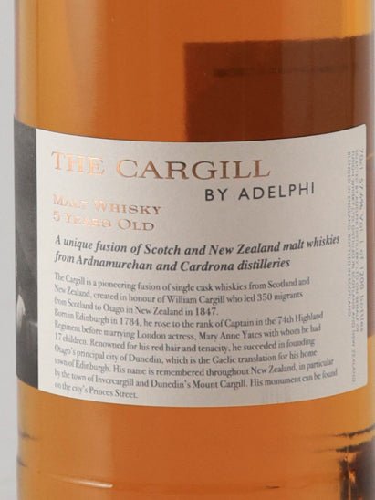 Adelphi Cargill 5 Year Old - Bottle Of Japan