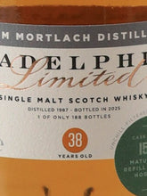 Load image into Gallery viewer, Adelphi Mortlach 38 Year Old 1987 - Bottle Of Japan