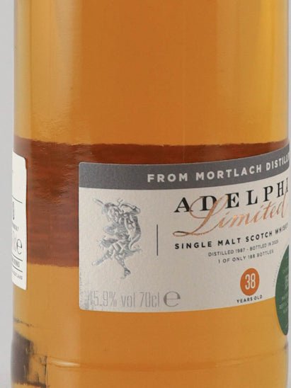 Adelphi Mortlach 38 Year Old 1987 - Bottle Of Japan