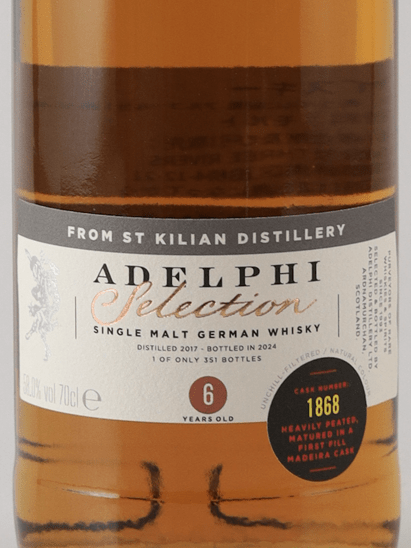 Adelphi Sankt Kilian 6 Year Old 2017 - Bottle Of Japan