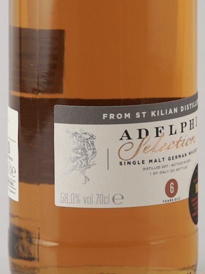 Adelphi Sankt Kilian 6 Year Old 2017 - Bottle Of Japan