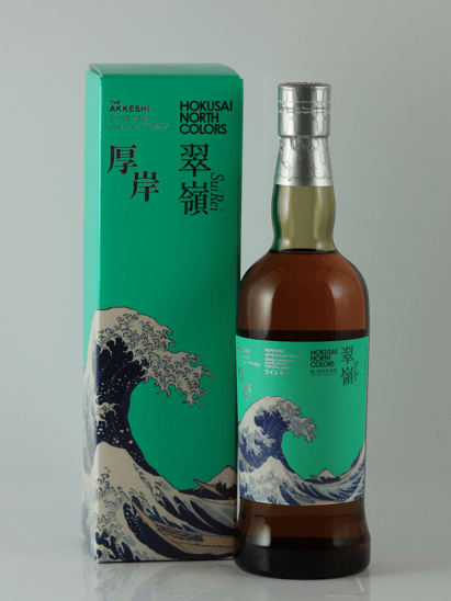 Akkeshi Single Malt HOKUSAI NORTH COLORS Suirei - Bottle Of Japan