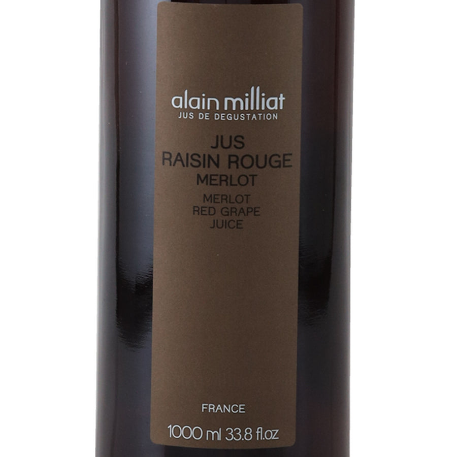 Alain Milliat Merlot Red Grape Juice 1L - front label