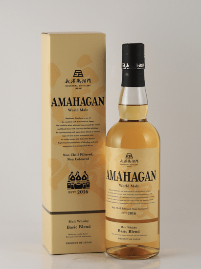Amahagan World Malt Basic Blend - Bottle Of Japan