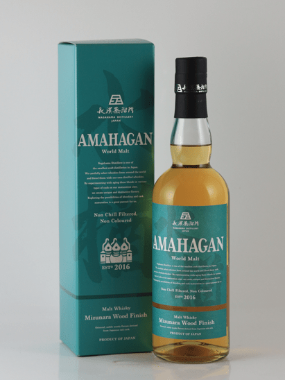 Amahagan World Malt Mizunara Wood Finish - Bottle Of Japan