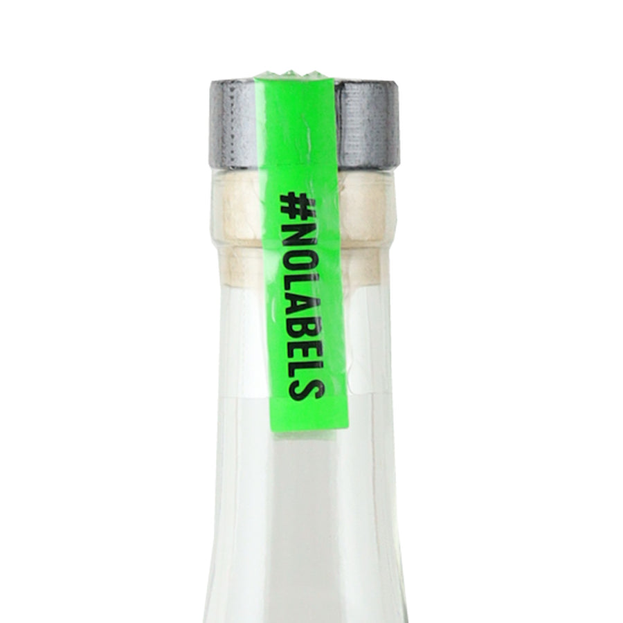 Amaras Verde Momento (7) mezcal, bright green No Labels neck seal