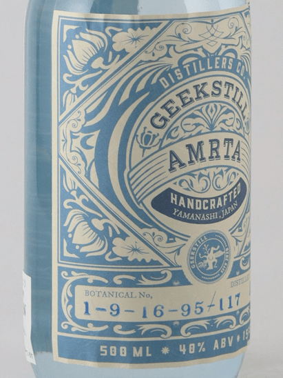 Amrita Gin 30th - Bottle Of Japan