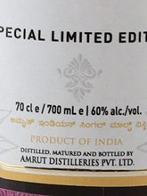 Load image into Gallery viewer, Amrut Peated Indian Barley Port Pipe 9 Year Old 2015 - Bottle Of Japan