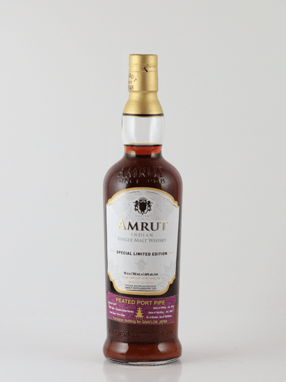 Amrut Peated Indian Barley Port Pipe 9 Year Old 2015 - Bottle Of Japan