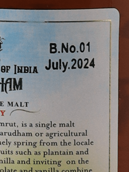 Amrut Single Malt of India Mardam - Bottle Of Japan