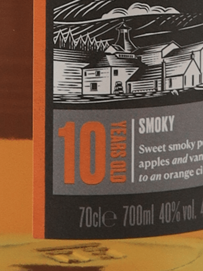 Ancnoc 10 Year Old Peated - Bottle Of Japan