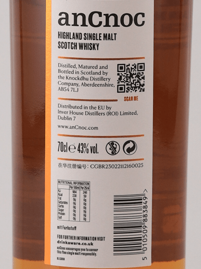 Ancnoc 16 Year Old - Bottle Of Japan