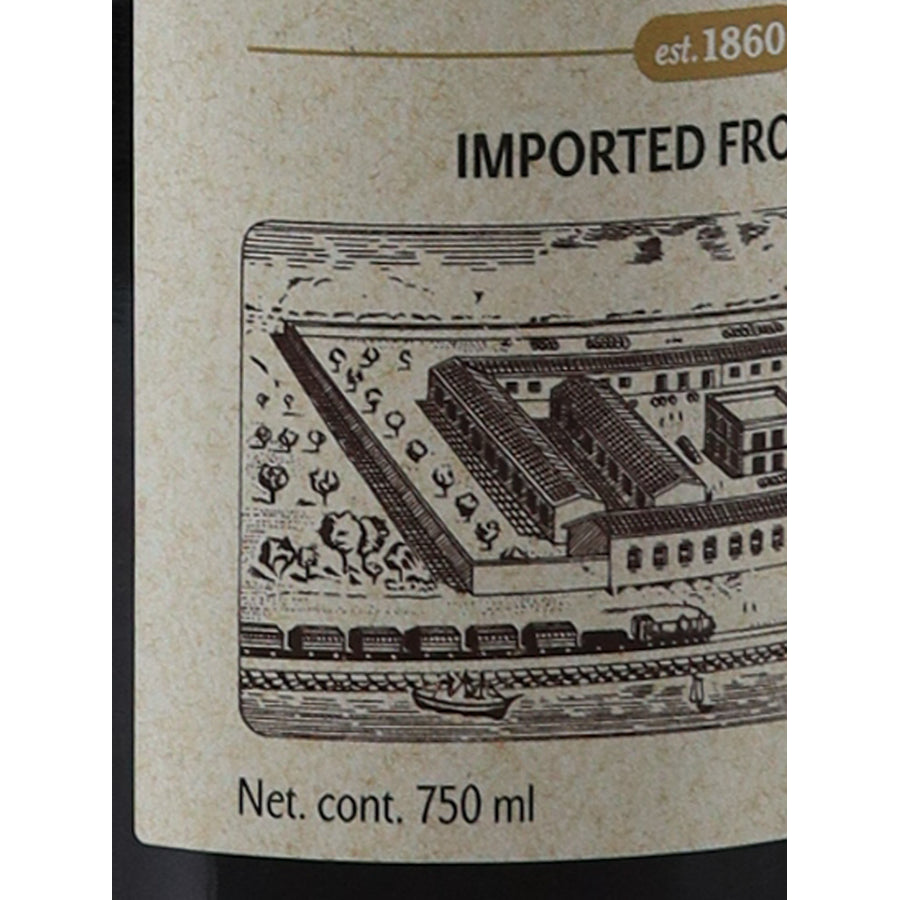 Antichi Baronati Marsala Fine Dolce Italian Fortified Wine - volume label detail