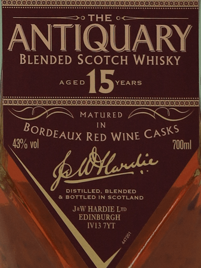 Antiquary 15 Year Old - Bottle Of Japan