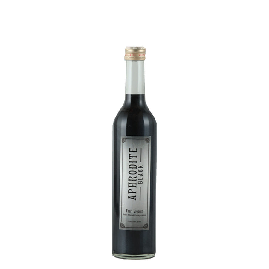 Aphrodite Black Pearl Liqueur 500ml - front bottle
