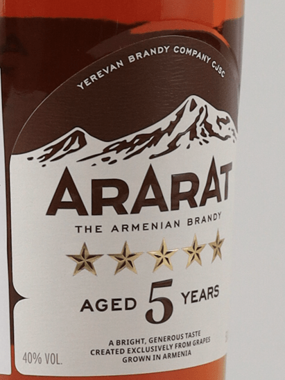 Ararat 5 Year Old 500ml - Bottle Of Japan