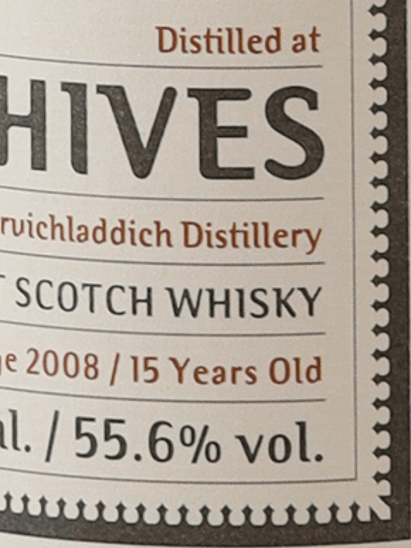 Archives Bruichladdich 15 Year Old 2008 - Bottle Of Japan
