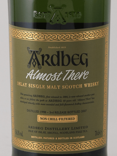 Ardbeg Almost There - Bottle Of Japan
