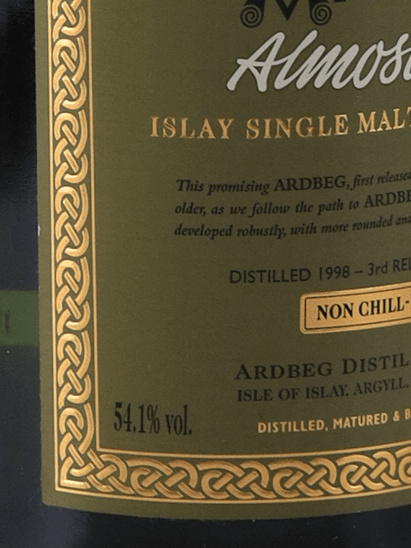 Ardbeg Almost There - Bottle Of Japan