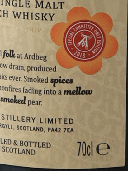 Ardbeg Grooves Committee Release - Bottle Of Japan