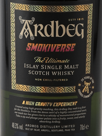 Ardbeg Smoky Barse - Bottle Of Japan
