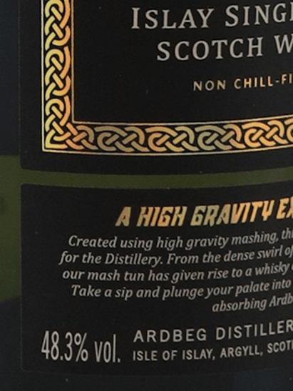 Ardbeg Smoky Barse - Bottle Of Japan