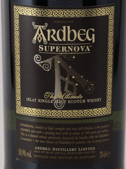 Ardbeg Supernova 2009 - Bottle Of Japan