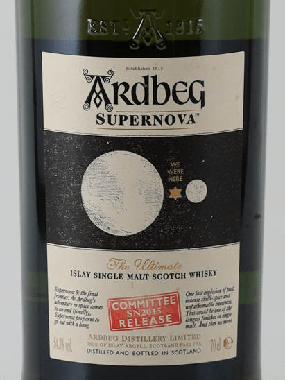 Ardbeg Supernova 2015 - Bottle Of Japan
