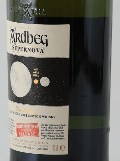 Ardbeg Supernova 2015 - Bottle Of Japan