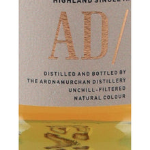 Load image into Gallery viewer, Ardnamurchan 10 Year Old Anniversary Edition 50%, 700ml - natural colour label