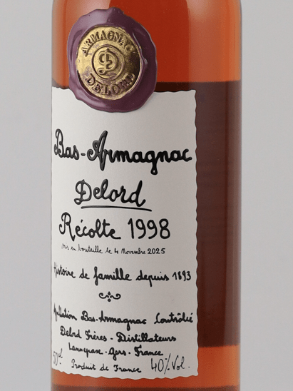 Armagnac Drouin Vintage 1998 500ml - Bottle Of Japan