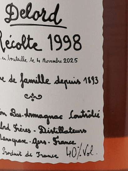 Armagnac Drouin Vintage 1998 500ml - Bottle Of Japan