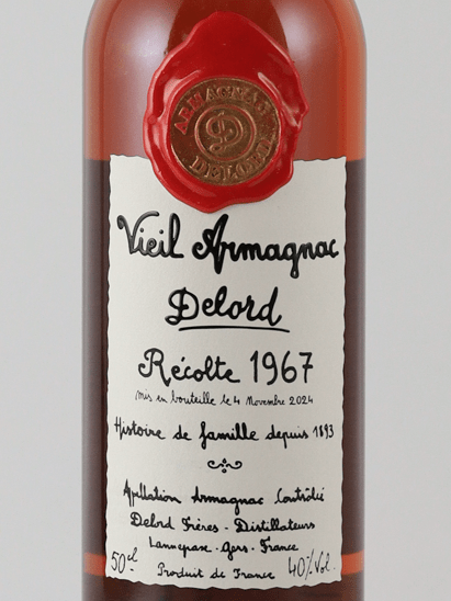 Armagnac Drouot Vintage 1967 500ml - Bottle Of Japan