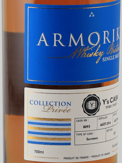 Armorique Single Cask 2014／2024 Sauternes Cask - Bottle Of Japan