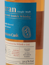 Load image into Gallery viewer, Arran 18 Year Old 2006 Peated Bourbon Barrel - Bottle Of Japan