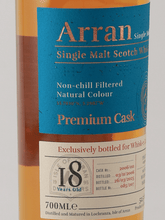 Load image into Gallery viewer, Arran 18 Year Old 2006 Peated Bourbon Barrel - Bottle Of Japan
