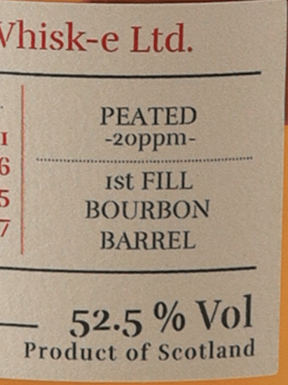 Arran 18 Year Old 2006 Peated Bourbon Barrel - Bottle Of Japan