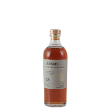 Load image into Gallery viewer, Arran 18 Year Old single malt Scotch whisky, bottle front view