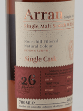 Load image into Gallery viewer, Arran 26 Year Old 1997 Sherry Puncheon - Bottle Of Japan