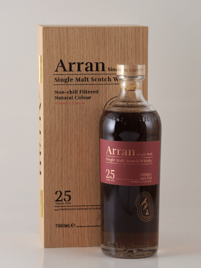 Arran Malt 25 Year Old 2024 Release - Bottle Of Japan