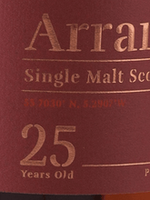 Load image into Gallery viewer, Arran Malt 25 Year Old 2024 Release - Bottle Of Japan