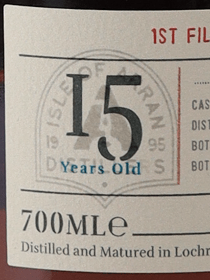 Arran Premium Cask 15 Year Old 2008 - Bottle Of Japan