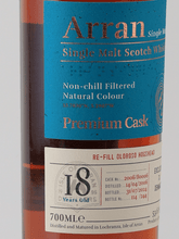 Load image into Gallery viewer, Arran Premium Cask 18 Year Old 2006 - Bottle Of Japan