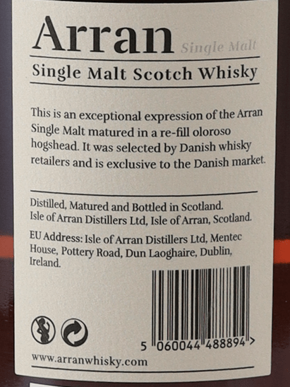 Arran Premium Cask 18 Year Old 2006 - Bottle Of Japan
