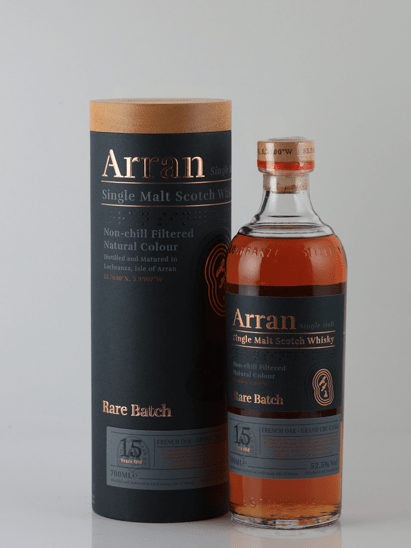 Arran Rare batch 15 Year Old French Oak Grand Cru - Bottle Of Japan