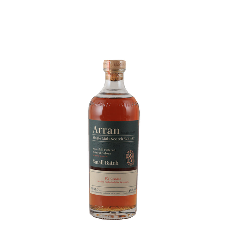 Arran Small Batch PX Sherry Cask Single Malt Scotch Whisky 48% 700ml - bottle front