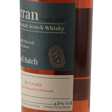 Load image into Gallery viewer, Arran Small Batch PX Sherry Cask Single Malt Scotch Whisky 48% 700ml - right label detail