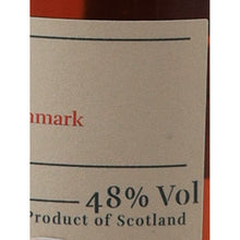 Load image into Gallery viewer, Arran Small Batch PX Sherry Cask Single Malt Scotch Whisky 48% 700ml - strength label detail