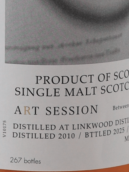 Art Session Contemporary Linkwood 14 Year Old 2010 - Bottle Of Japan
