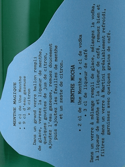 Arti Spirits Une Menthe Mint Liqueur - Bottle Of Japan